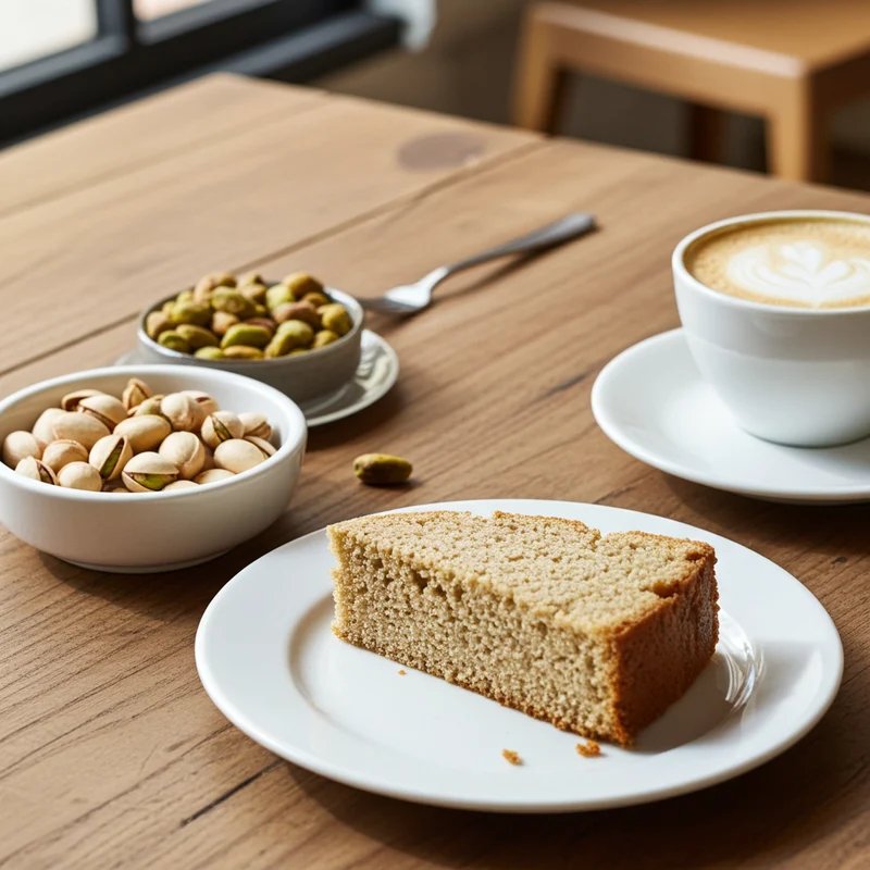 Vegan Pistachio Cake