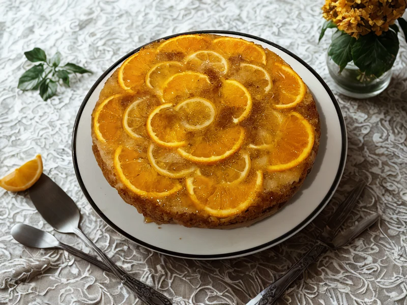 Gluten Free Upside Down Orange Cake Baked To Order