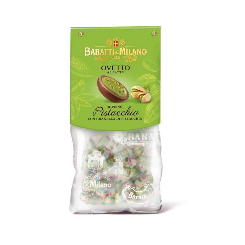 Sacchetto Ovetti Al Latte Ripieno Pistacchio 180g