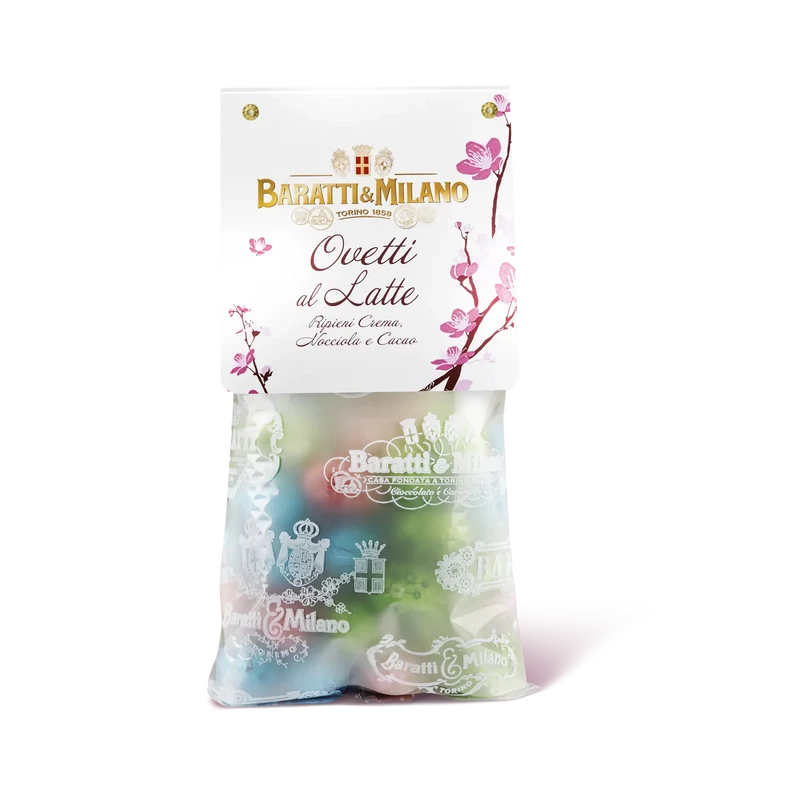 Sacchetto Ovetti Al Latte Ripieni Assortiti 180g