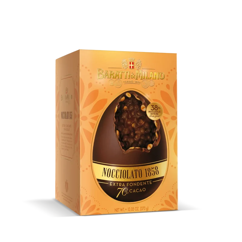 Uovo Nocciolato 1858 Fondente 70% Cacao 370g