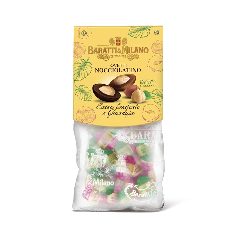 Sacchetto Ovetti Nocciolatini Assortiti 180g