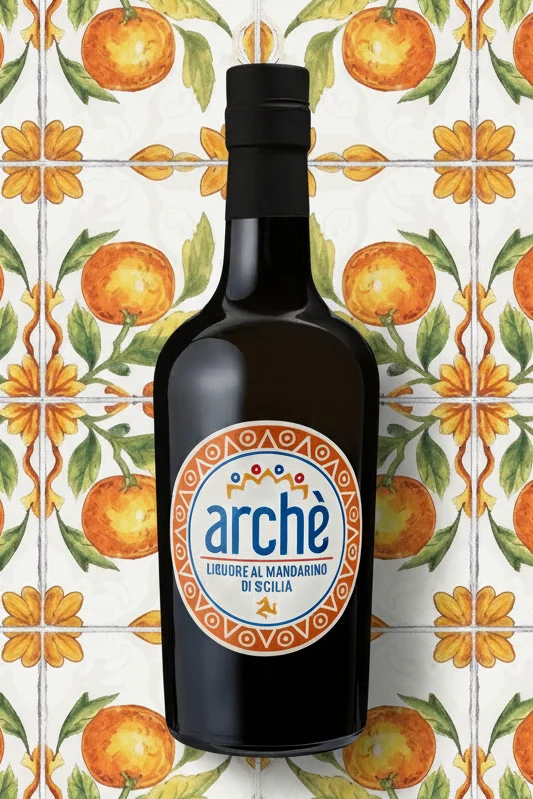 Liquore Artigianale al mandarino di Sicilia