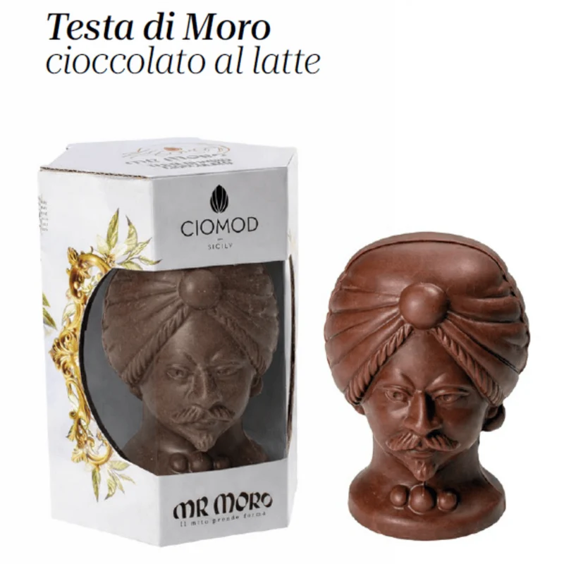 Testa di moro - Cioccolato al latte