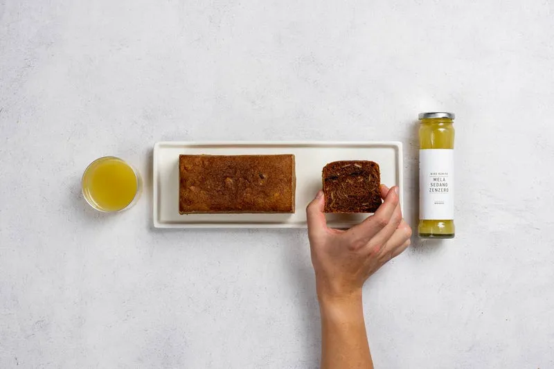 PLUMCAKE CIOCCOLATO E MANDORLA