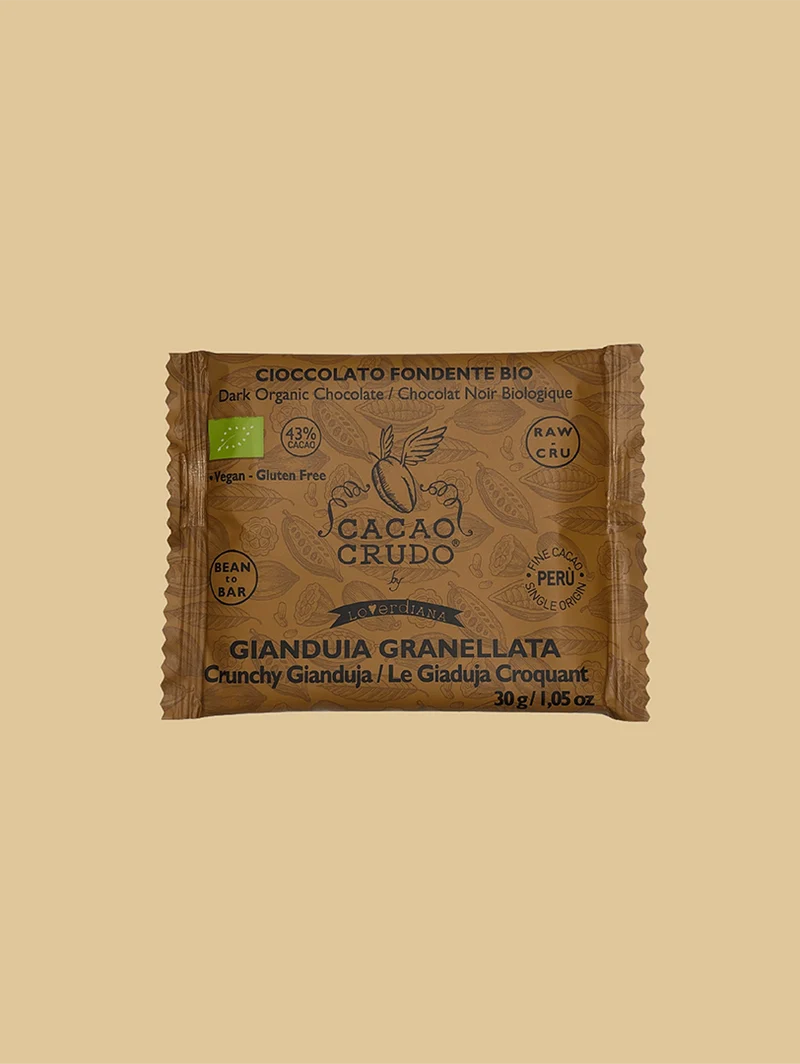 FONDENTE GIANDUIA GRANELLATA - BIO