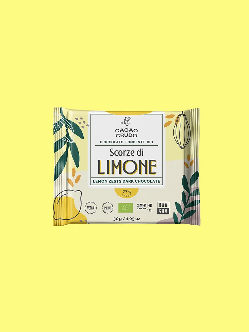 FONDENTE SCORZE DI LIMONE - BIO