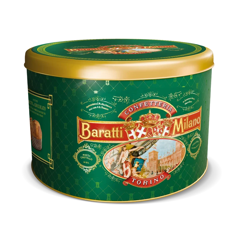 Latta Panettone Doppio Cioccolato 1Kg