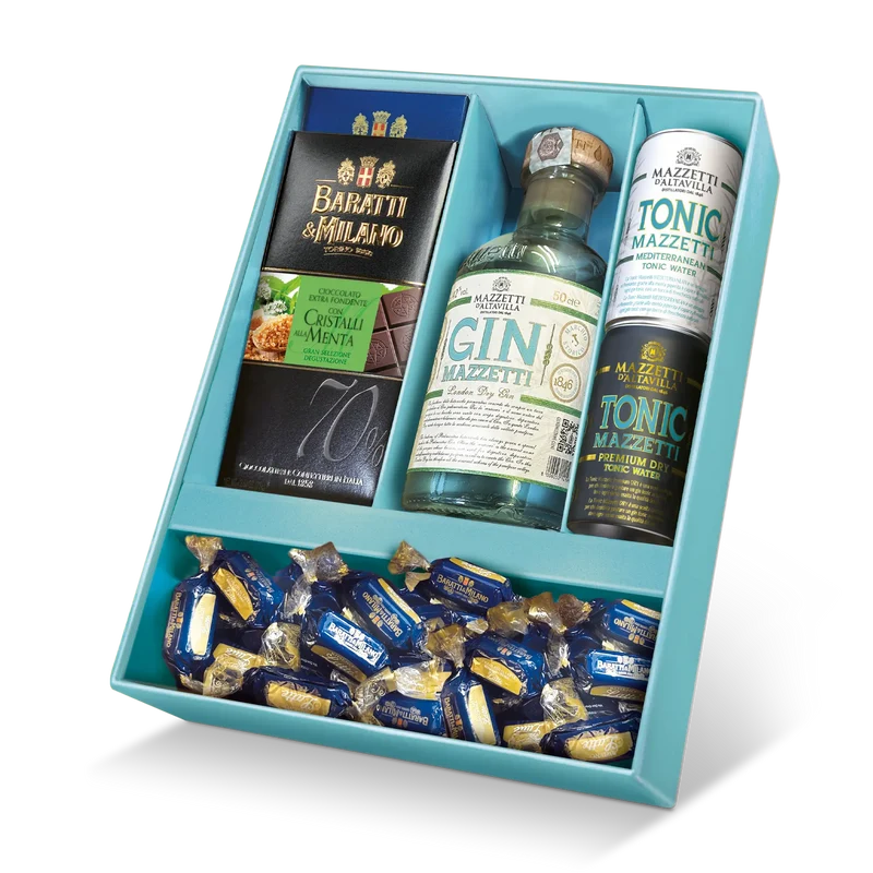 Confezione Gran Selezione e Gin Mazzetti 300g