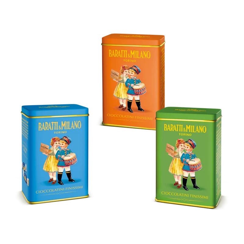 Mini Latta Storica Praline Ripiene Latte 50g