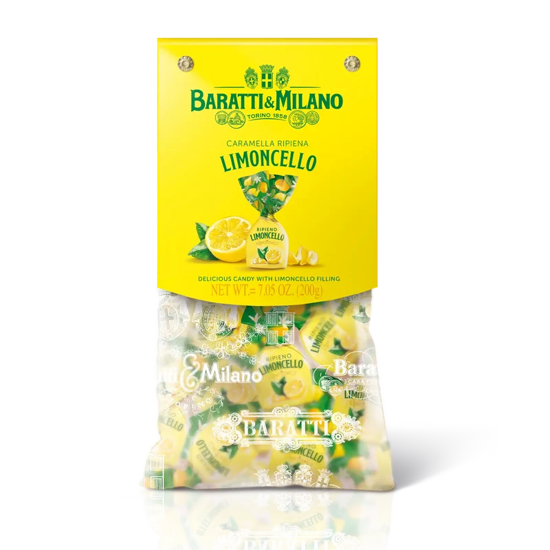 Sacchetto Caramella Ripiena Limoncello - 200g
