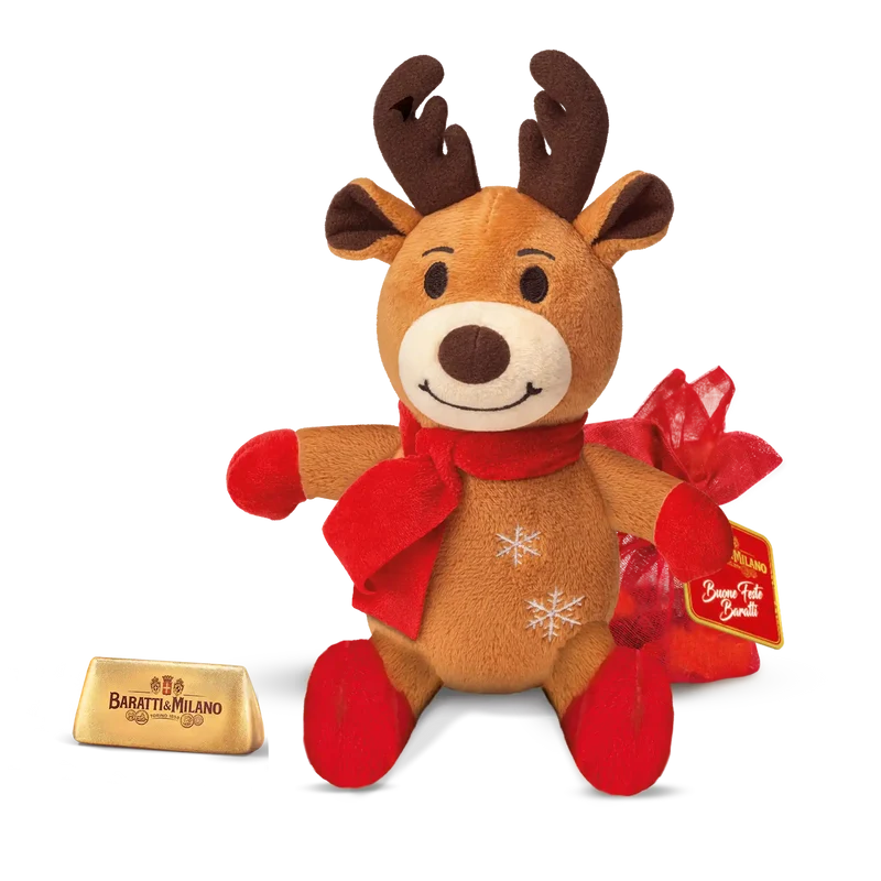 Renna Peluche con Gianduiotti 38g