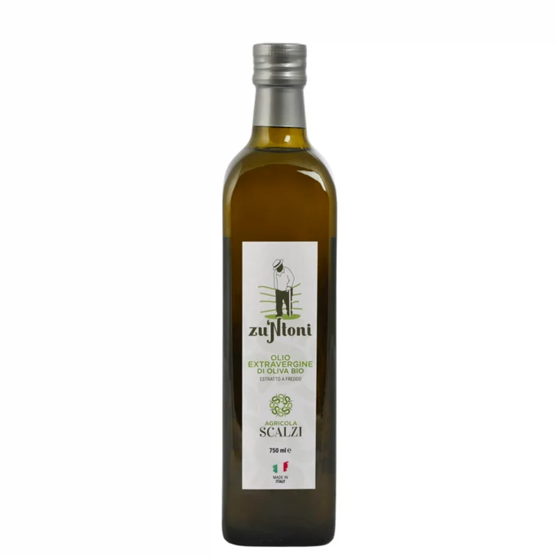 Olio extravergine di oliva "ZU'NTONI" VERDONE 750ml