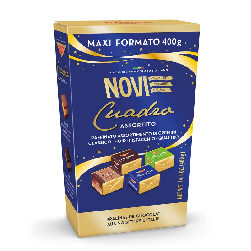 Maxi Astuccio Cuadro Assortito 400g