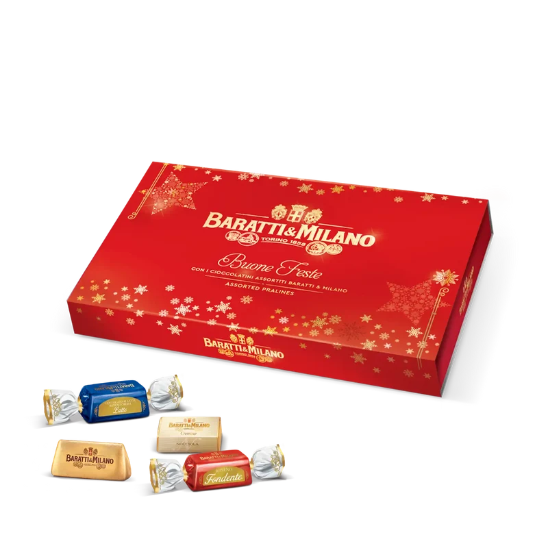 Confezione Natale con Cioccolatini Assortiti 230g