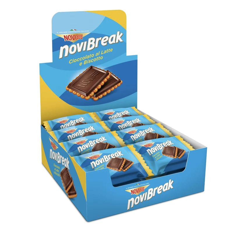 NoviBreak Latte - 24 pack da 2 biscotti