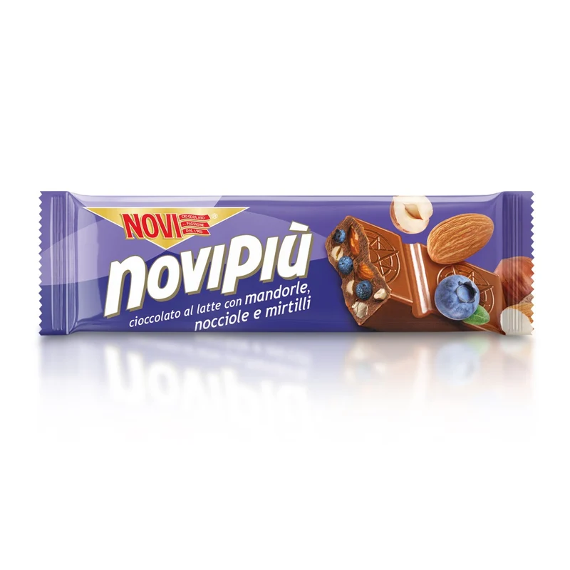 Novipiù Nocciole, Mandorle e Mirtilli 28g
