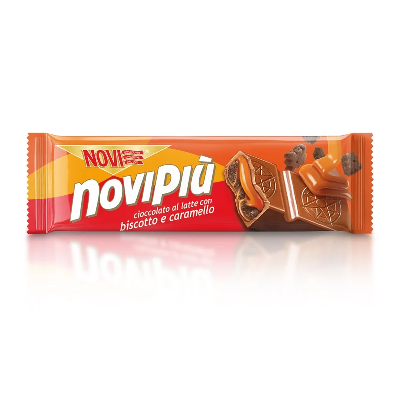 Novipiù Caramello e Biscotto 35g