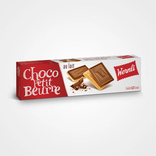 Petit Beurre Biscotti con cioccolata al latte