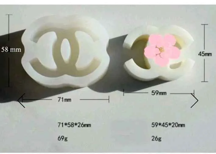 Logo Griffe CH. in varie misure Stampo in silicone