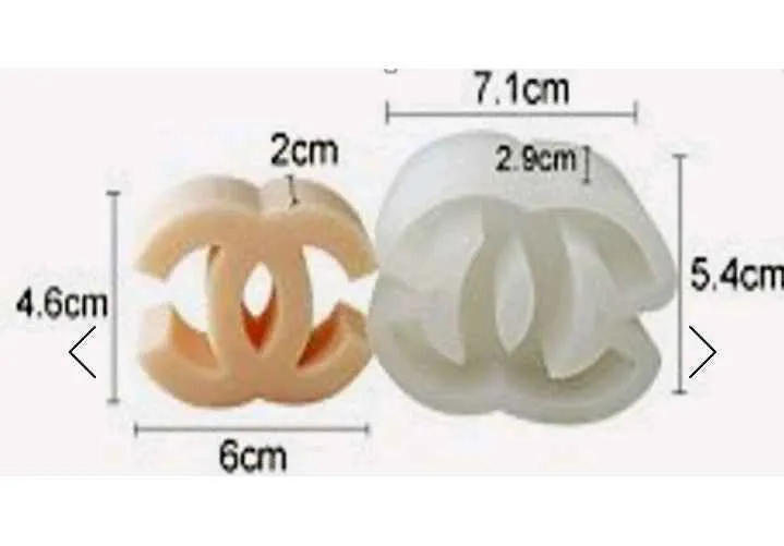 Logo Griffe CH. in varie misure Stampo in silicone