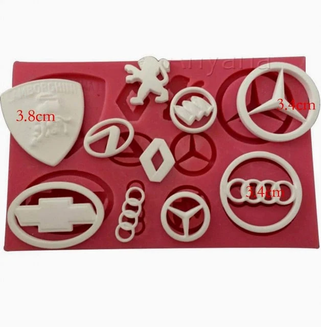 Mercedes Audi Lamborghini Renault Peugeut Chevrolet ecc. Logo Griffe Marchi Auto famosi