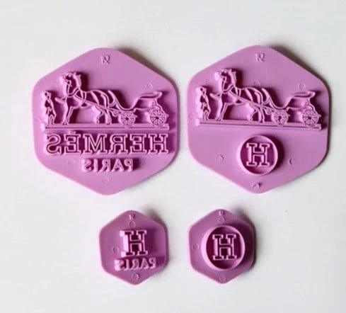 Hermes Griffe. Set di 4 Stampi