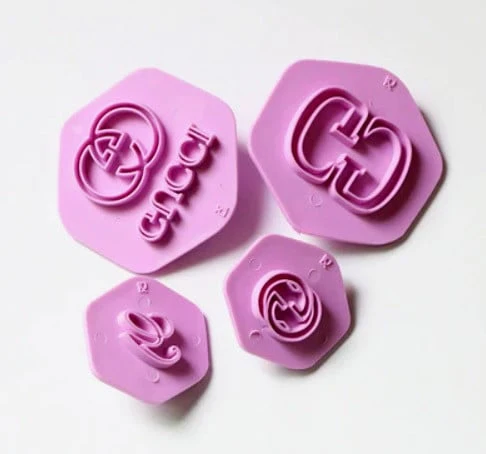 Gucci Griffe. Set di 4 Stampi