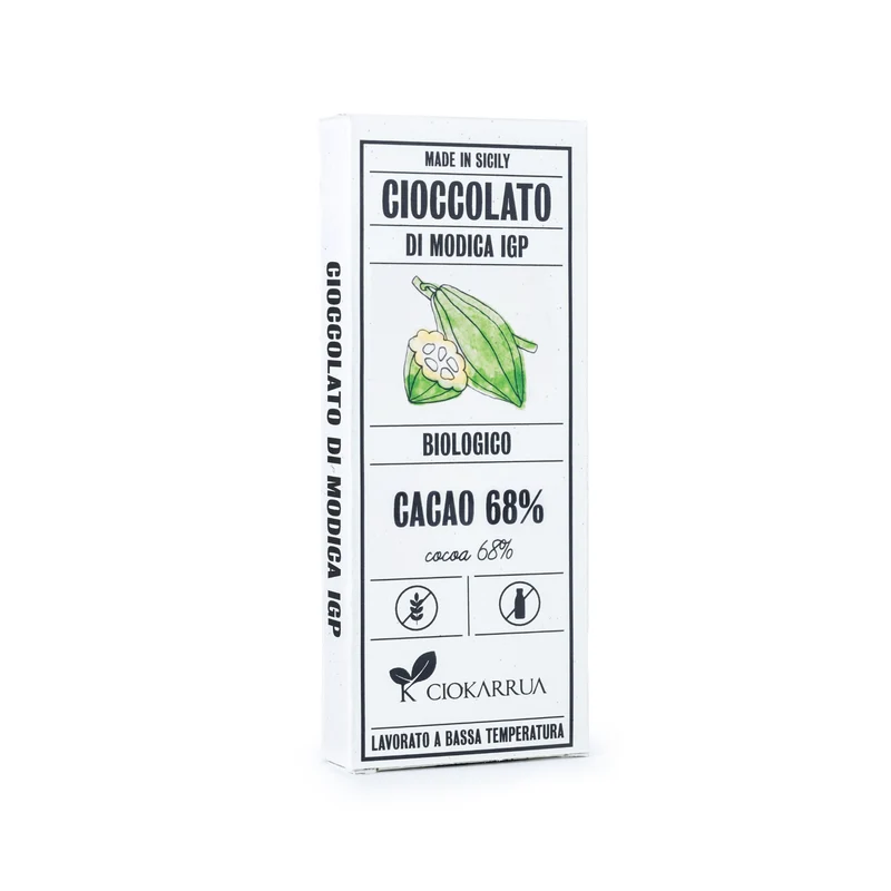 Cioccolato di Modica IGP Biologico - Cacao 68%