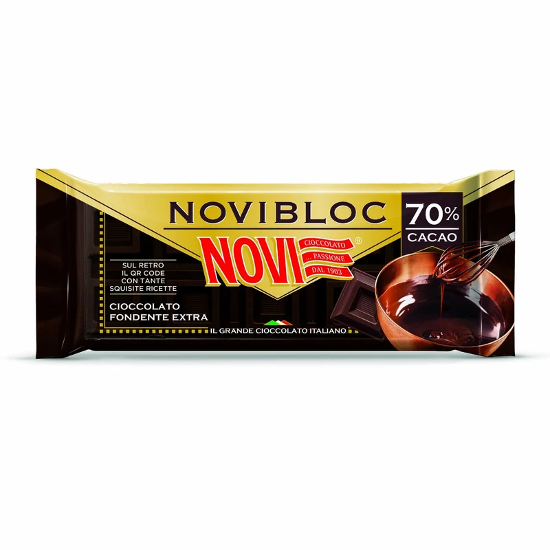 Novibloc Fondente 70% Cacao 140g