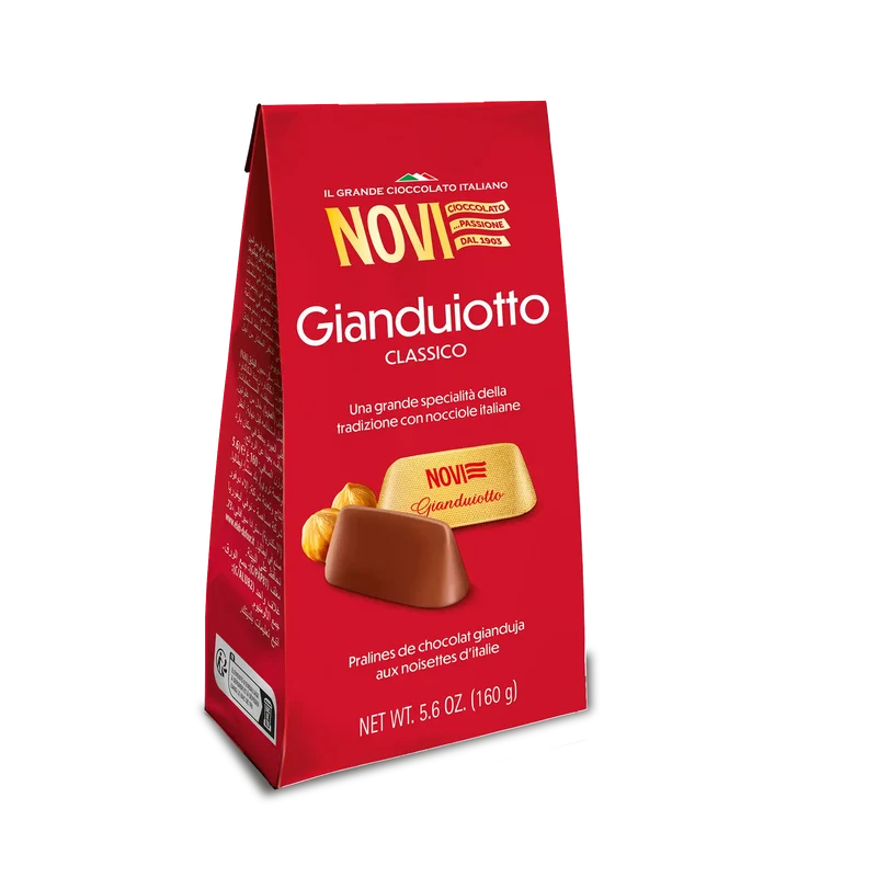 Busta Gianduiotto Classico Novi 160g