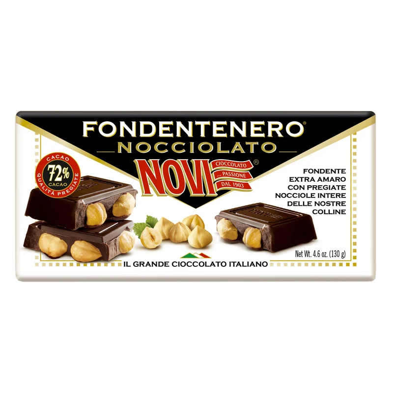 Novi Fondentenero Nocciolato 130g