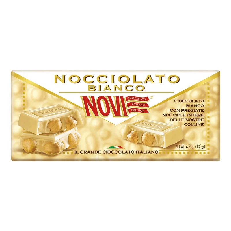 Novi Nocciolato Bianco 130g