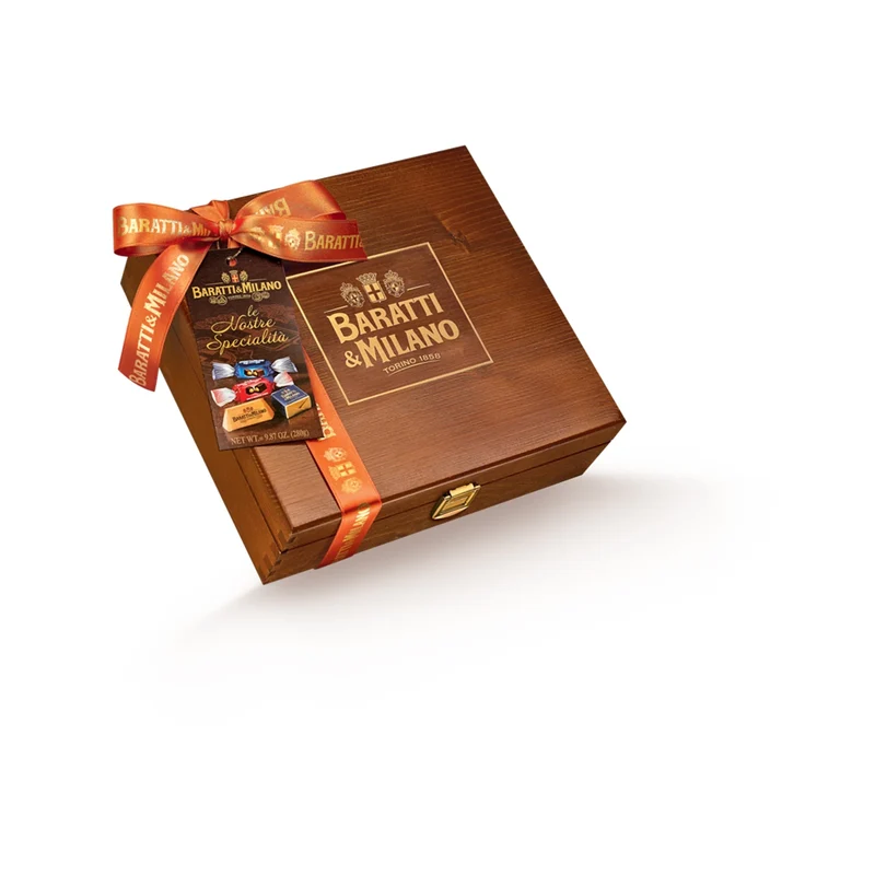Scrigno In Legno Praline Assortite 280g