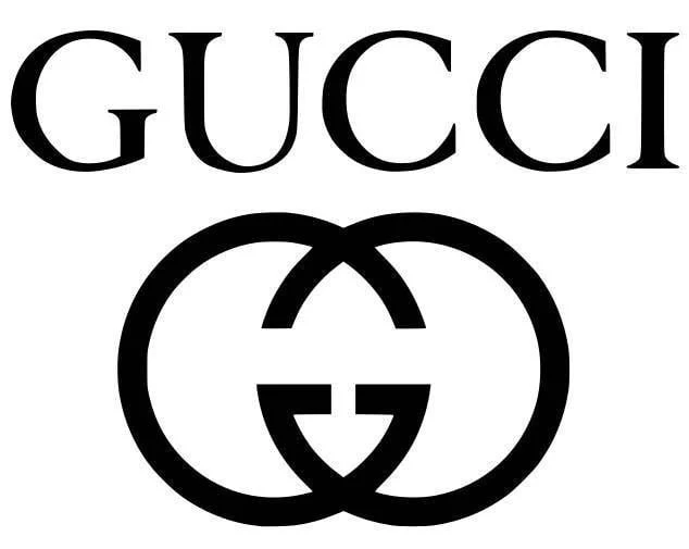 Gucci Griffe 15 x 15 cm. Stencil