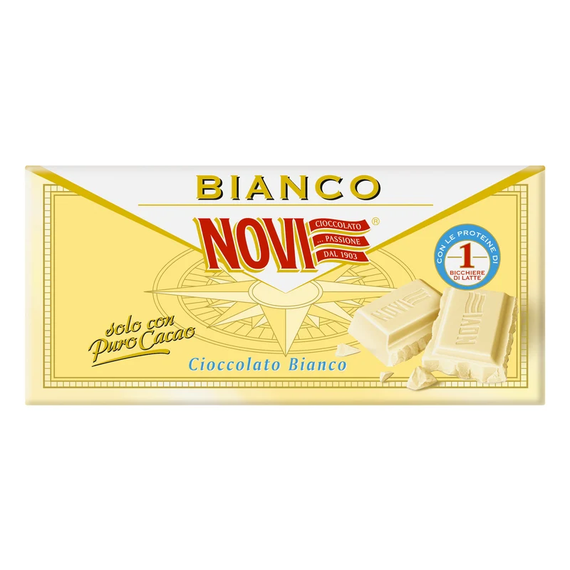 Novi Tavoletta Cioccolato Bianco 100g