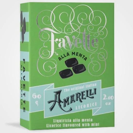 Liquirizia alla menta Favette Amarelli 60 gr