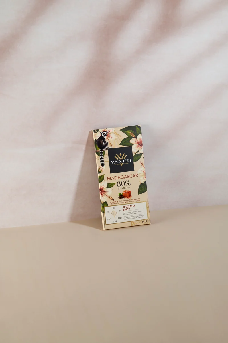 Tavoletta Vanini Monorigine Madagascar Fondente 80%