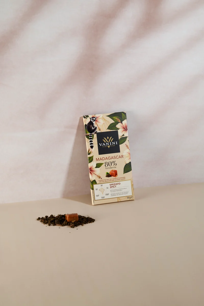 Tavoletta Vanini Monorigine Madagascar Fondente 80%