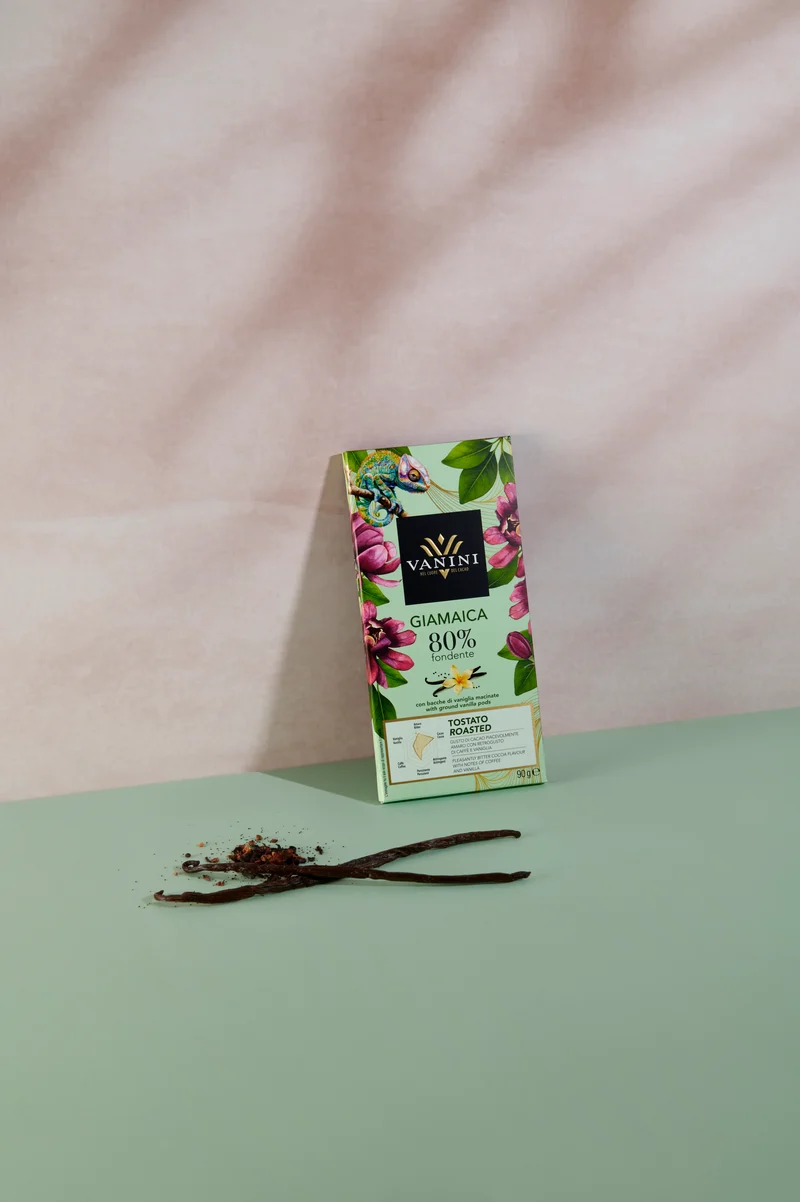 Tavoletta Vanini Monorigine Giamaica Fondente 80%