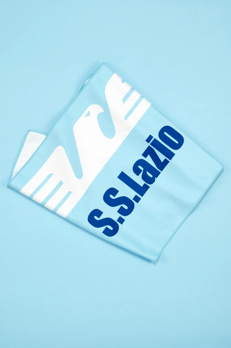 Telo del tifoso Lazio Ufficiale ICAM con Praline di Cioccolato al Latte e Crema di Nocciola 80g