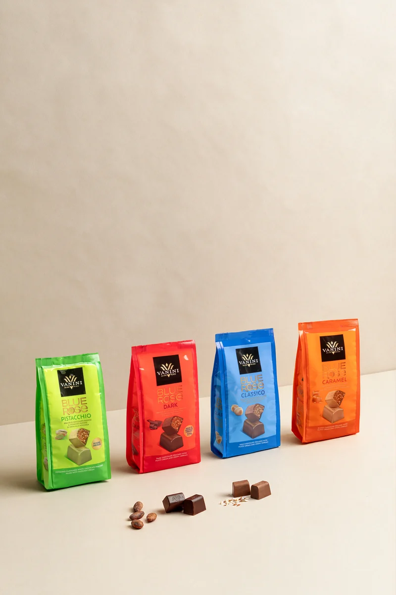Degustazione Praline Vanini Blue Rose