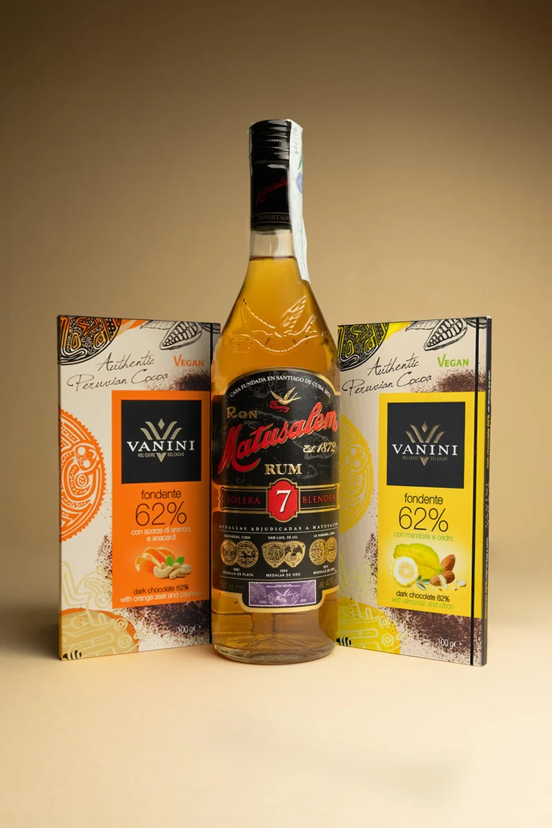 Rum Matusalem con Tavolette Vanini Perù
