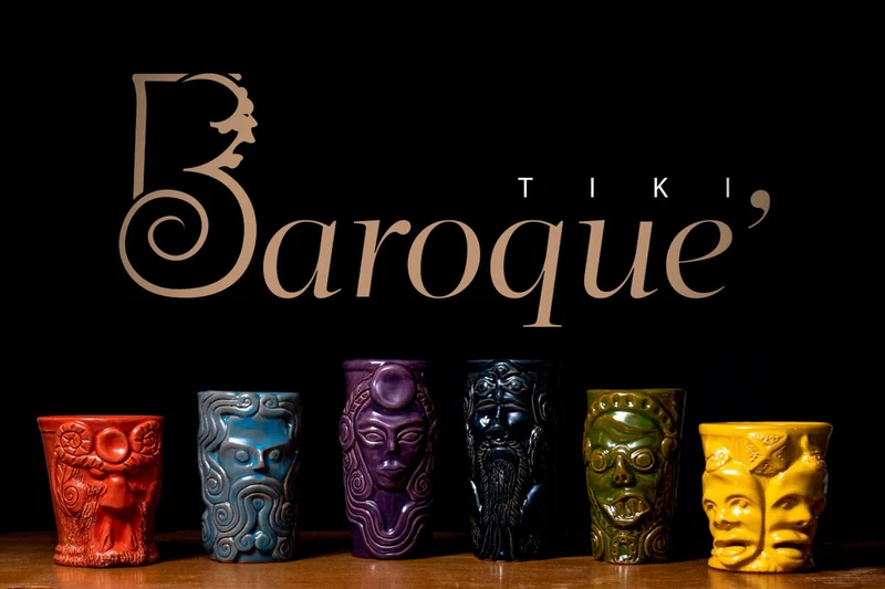 Il tiki Baroquè Kore - Bicchiere da Cocktail