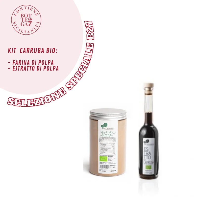 Kit di Carruba Biologica