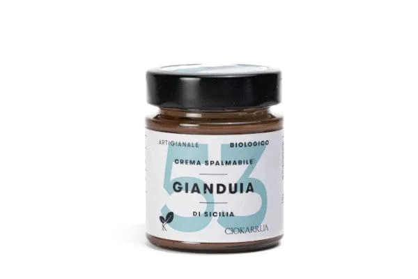 Crema Spalmabile Gianduia di Sicilia BIO&VEGAN