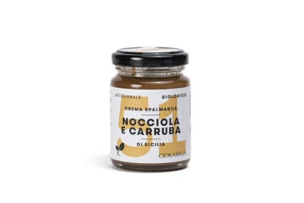 Crema Spalmabile Nocciola e Carruba di Sicilia BIO&VEGAN