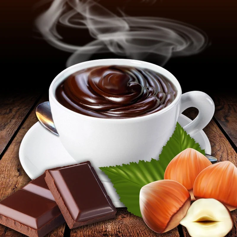 Cioccolata alla Nocciola con Granella in monoporzioni da 32g