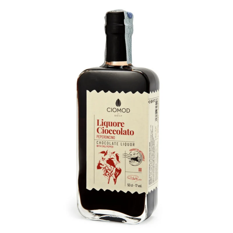 Liquore Artigianale Cioccolato e Peperoncino - Linea Vintage 50 cl
