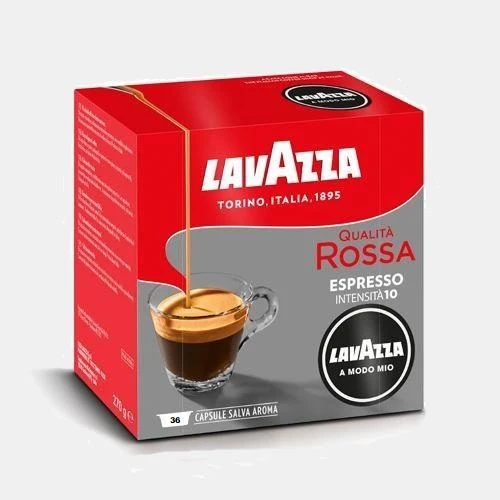Caffè capsule A modo Mio Qualità Rossa 36 pz